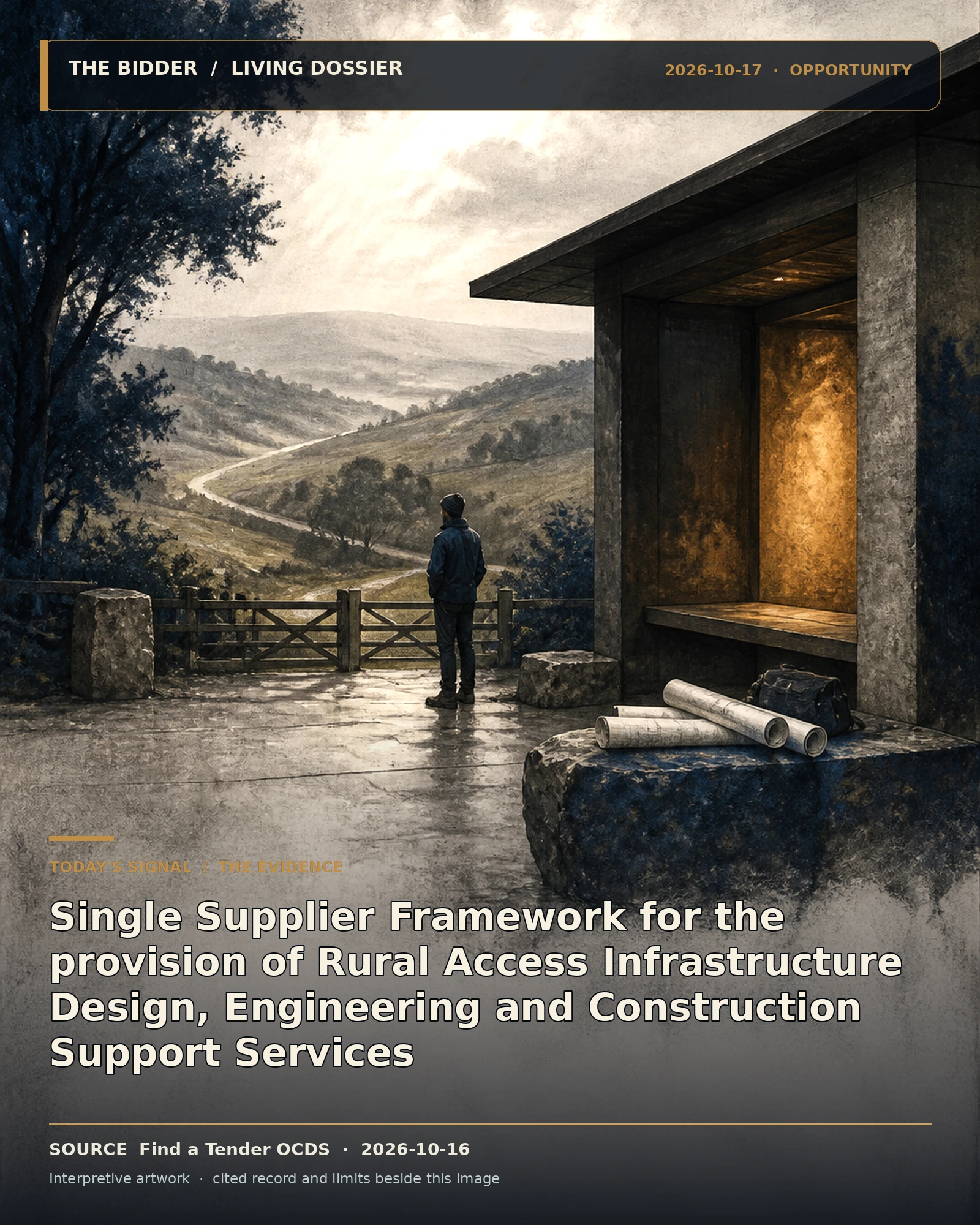 Evidenzbasiertes visuelles Kunstwerk: Einheitlicher Rahmen für die Bereitstellung von Infrastruktur für den ländlichen Zugang Design-, Engineering- und Bausupport