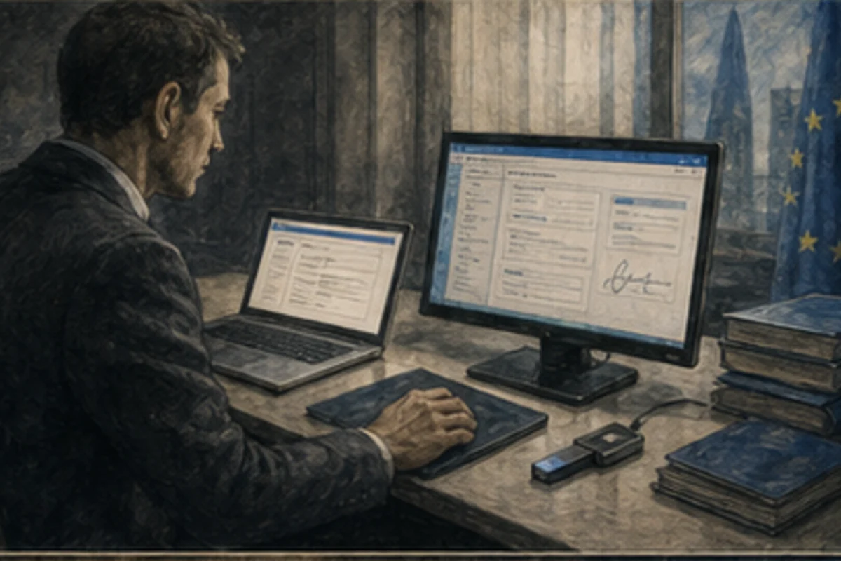 Ultrabooks, e-forms and digital signatures support shared procedure