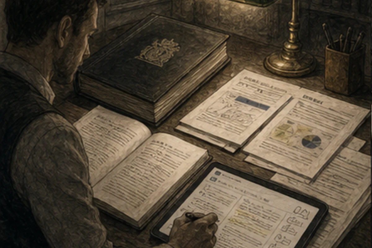 Statute, consultation and digital annotation meet at the reform desk