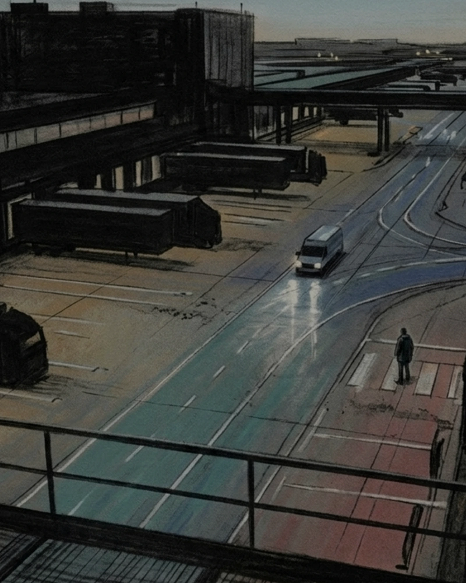 Reference Method retrospective artwork: The Distance Between Building That Must Wake