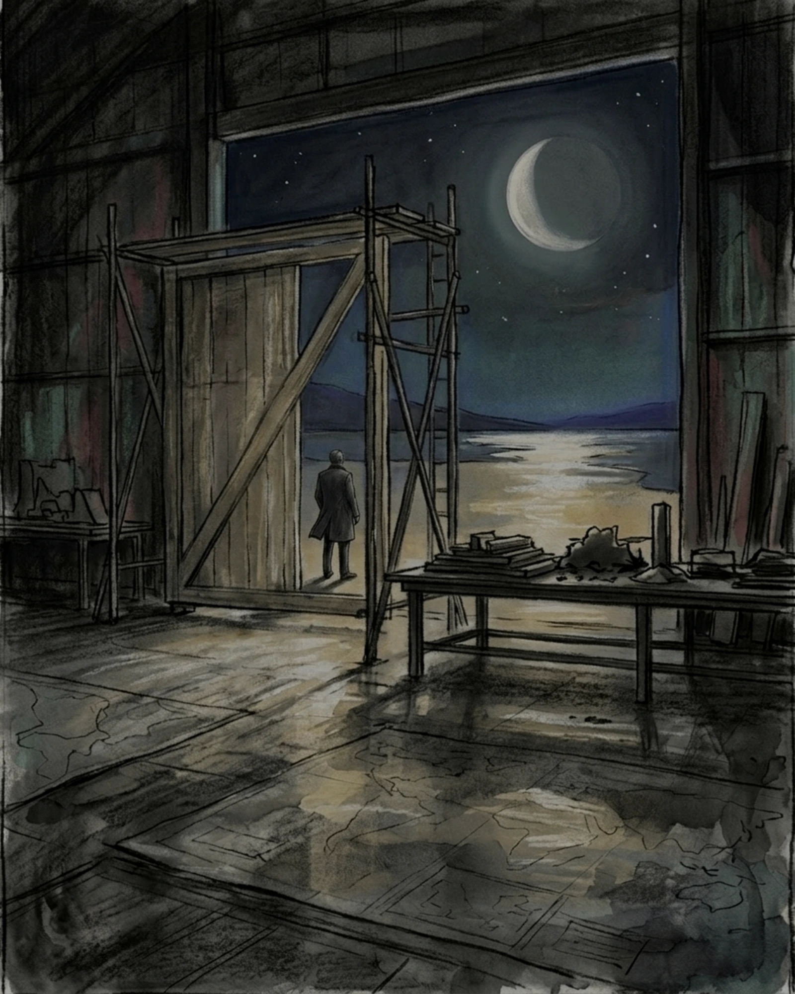 Reference Method retrospective artwork: Before Dawn Found Unfinished Crossing