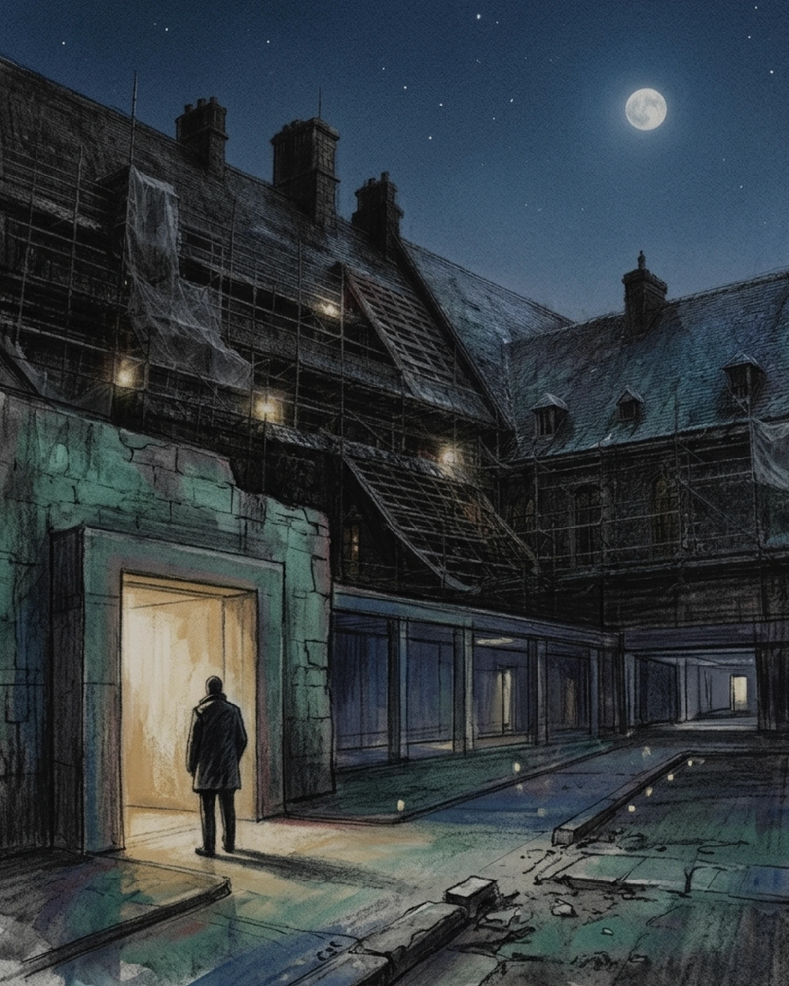 Reference Method retrospective artwork: Beyond Unfinished Crossing