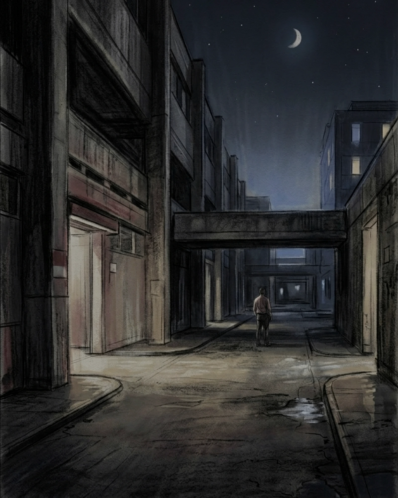 Reference Method retrospective artwork: The Work Hidden Inside Unfinished Crossing